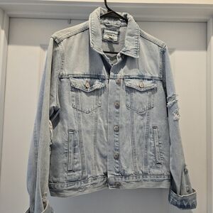 Forever 21 Light Blue Jean Jacket